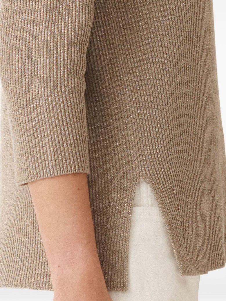 crewneck sweater clay by Selfnex