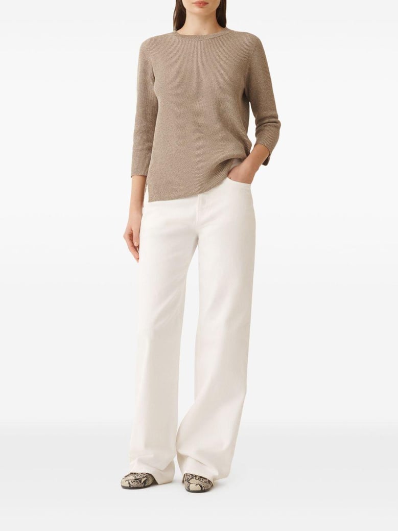 crewneck sweater clay by Selfnex