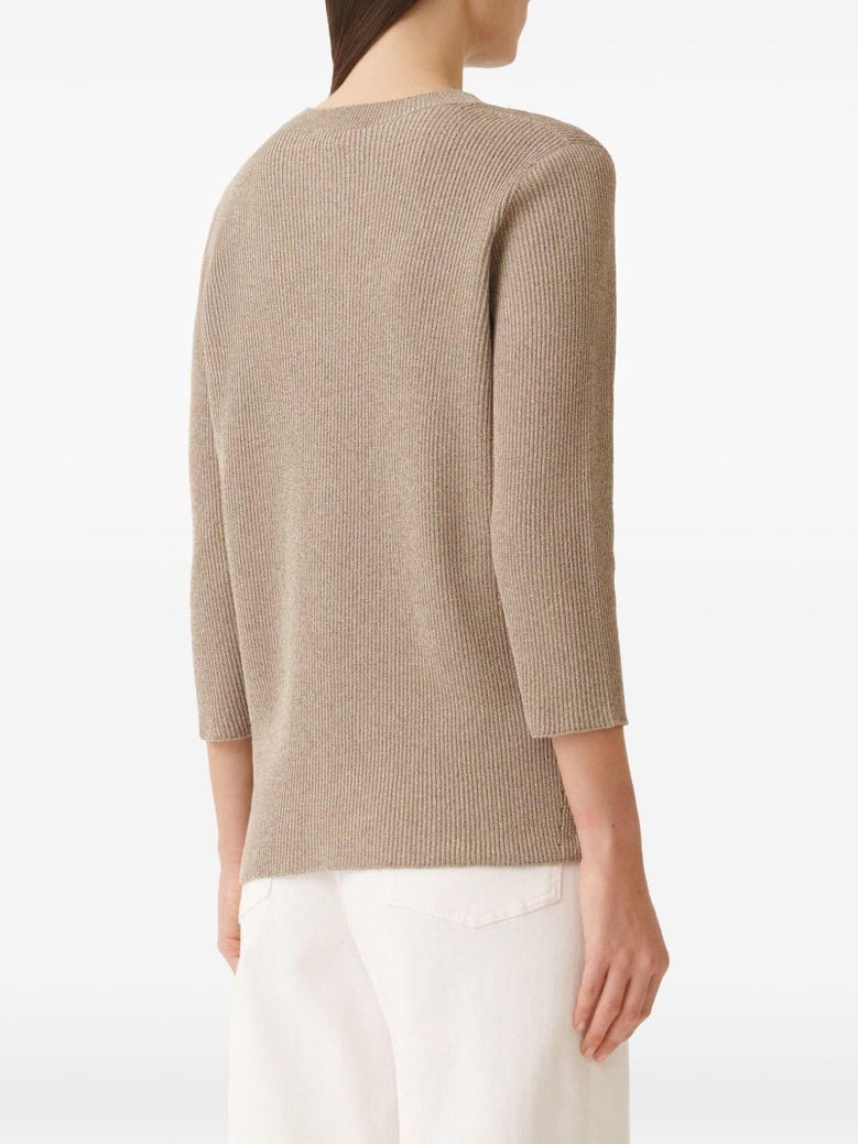crewneck sweater clay by Selfnex