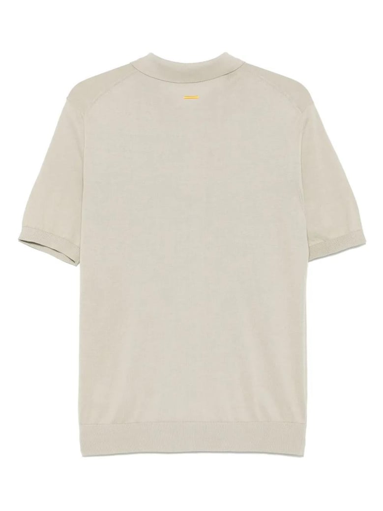 aspesi beige polo shirt short sleeve by Selfnex