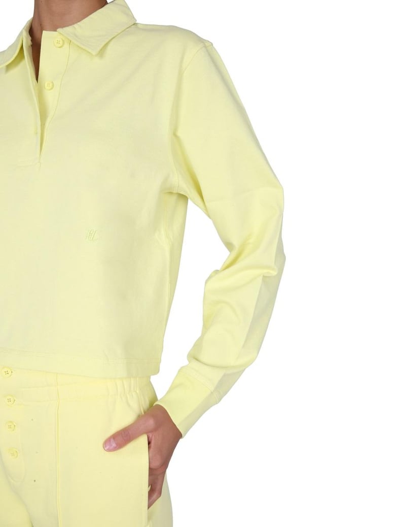polo shirt with embroidered logo by Selfnex
