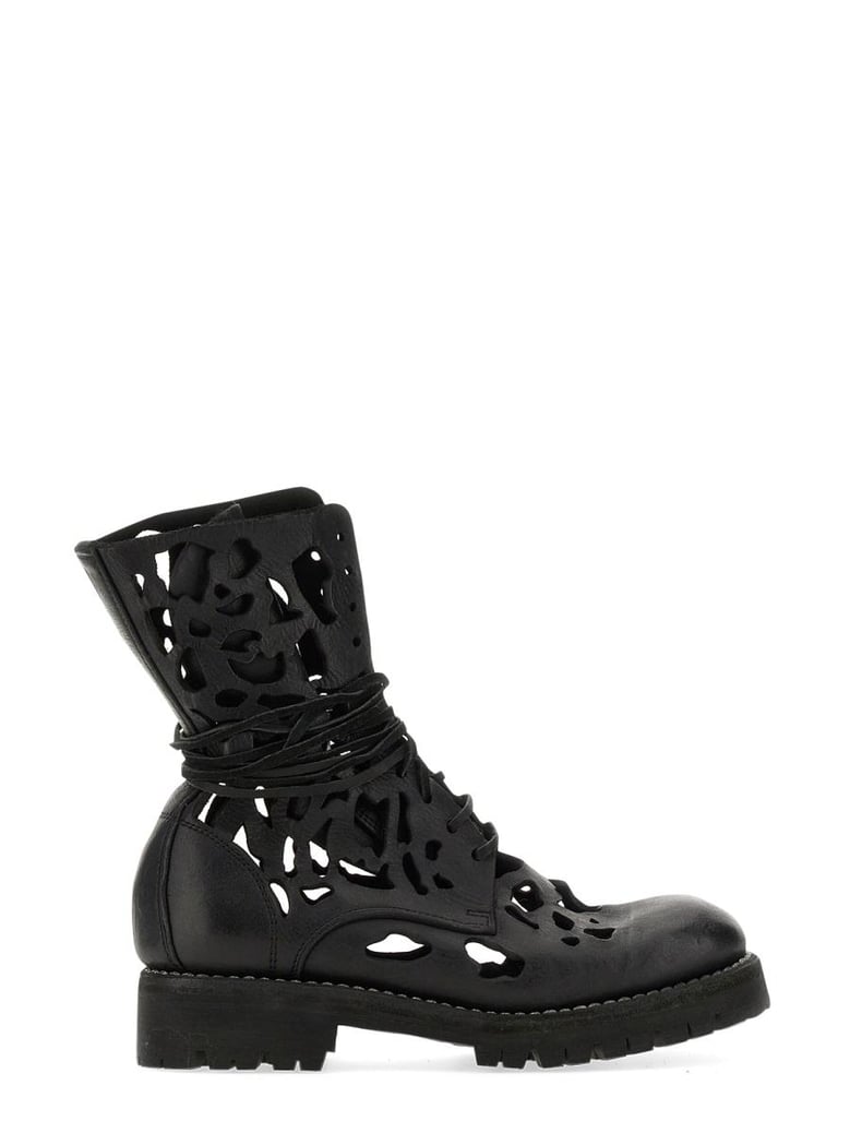 ankle boot with cut out details by Selfnex
