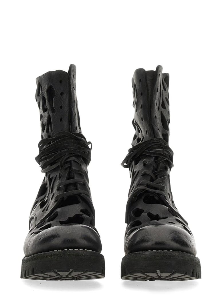 ankle boot with cut out details by Selfnex