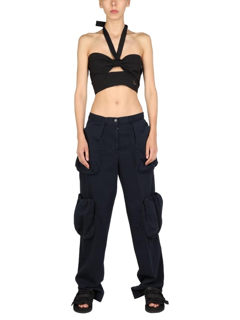 top with crossed straps by Selfnex