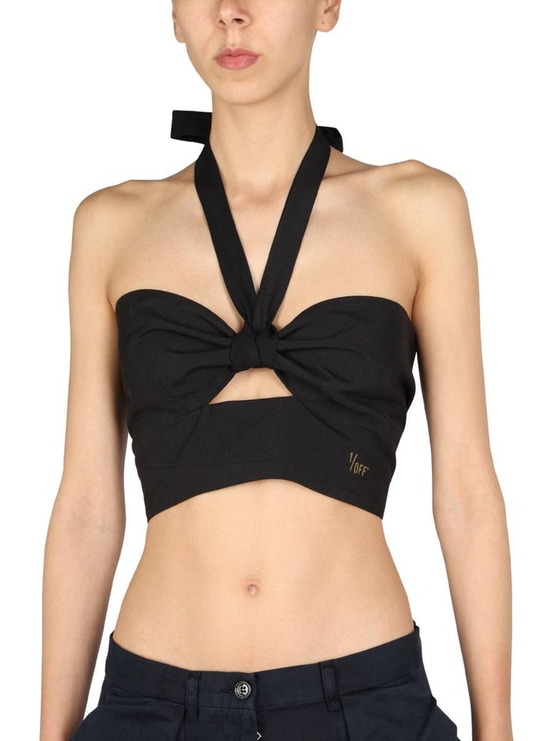 top with crossed straps by Selfnex