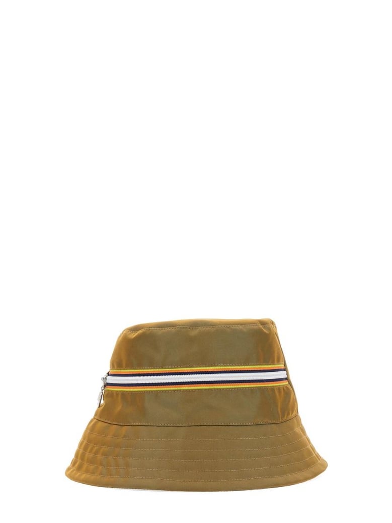 bucket hat with zipper logo by Selfnex