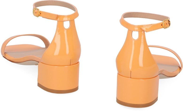 nudist curve 35 block sandals by Selfnex