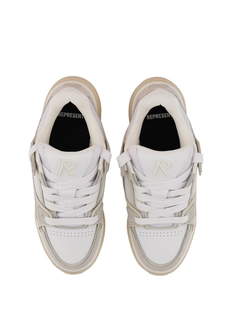 white sneakers by Selfnex