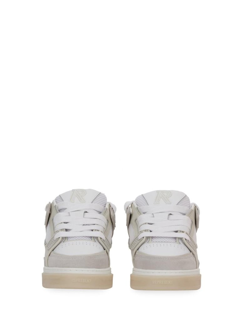 white sneakers by Selfnex
