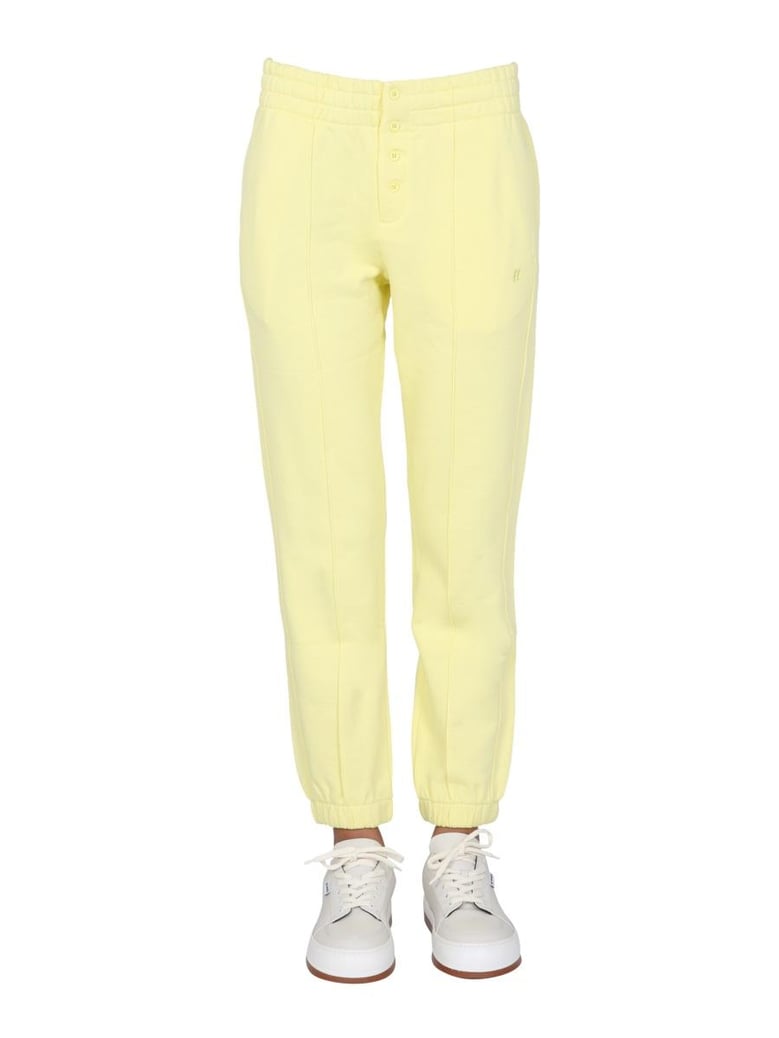 jogging pants with buttons by Selfnex