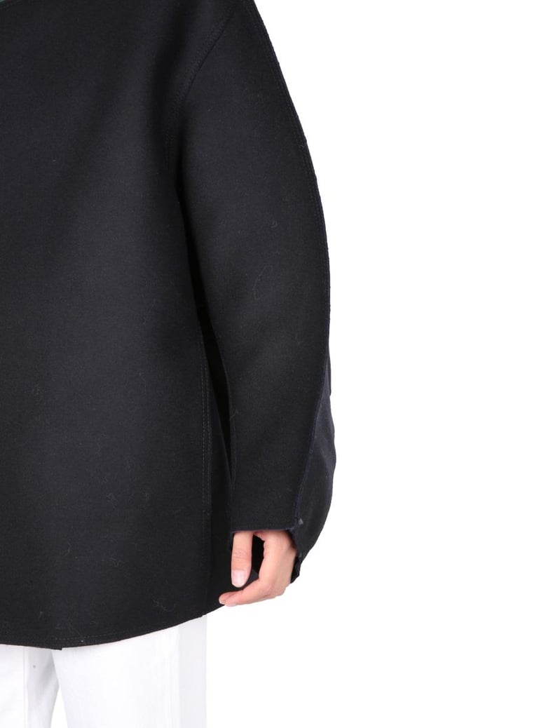 loose fit coat by Selfnex
