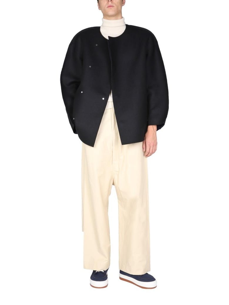 loose fit coat by Selfnex
