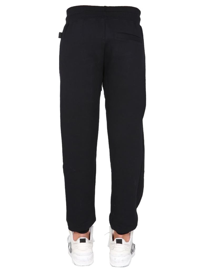 jogging pants with cute tape logo band by Selfnex