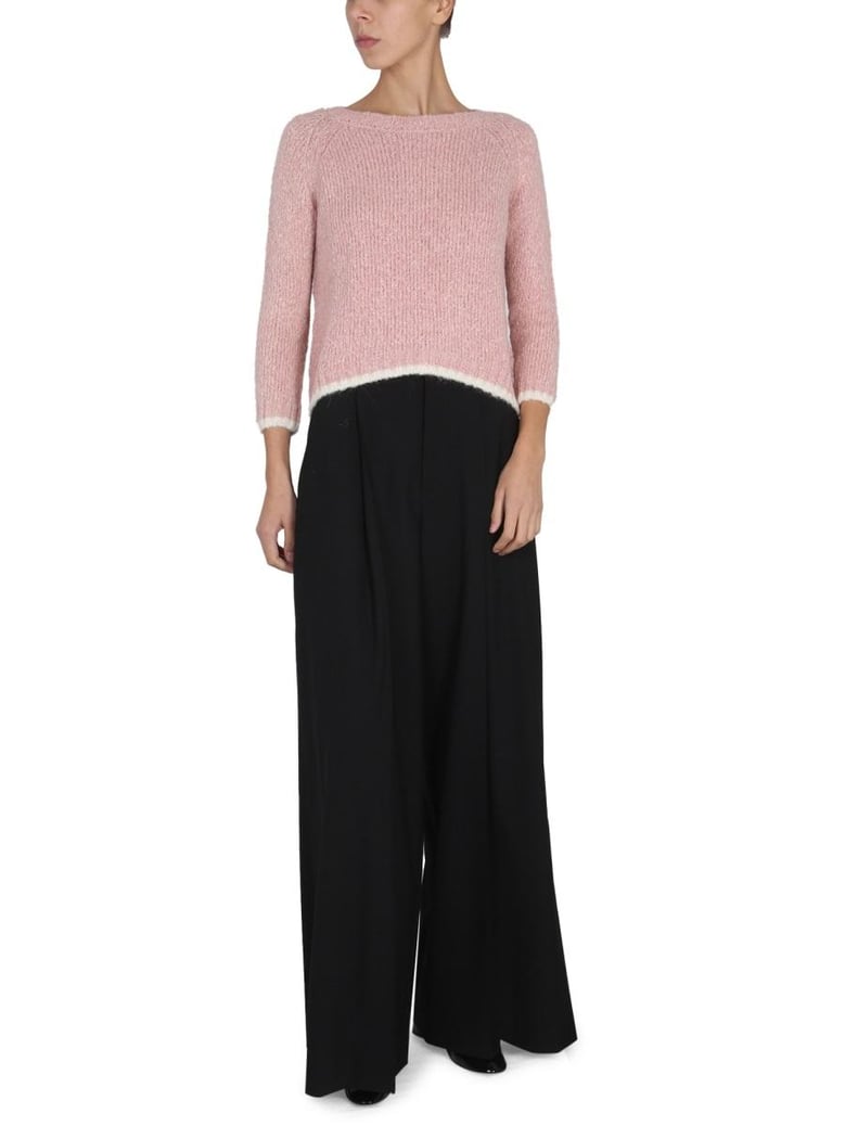alpaca blend sweater by Selfnex