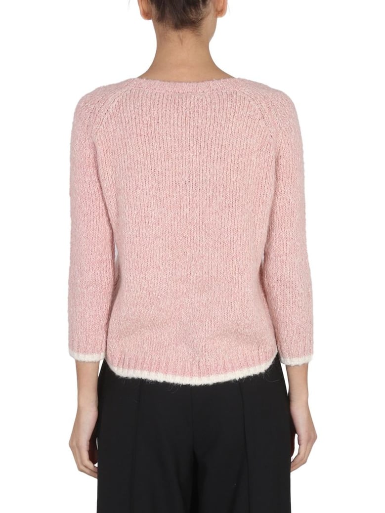 alpaca blend sweater by Selfnex