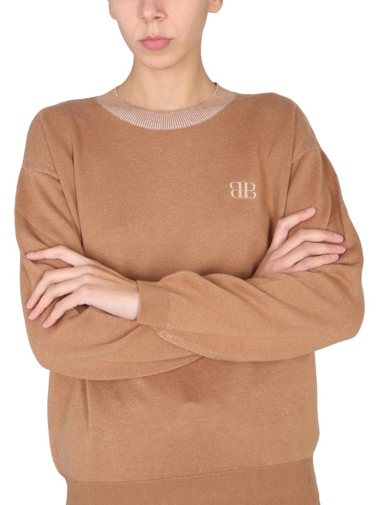 shirt with embroidered logo by Selfnex