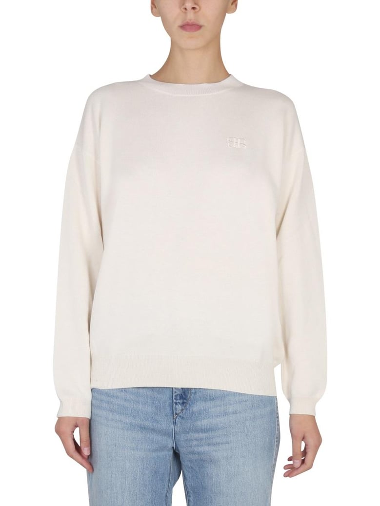 shirt with embroidered logo by Selfnex