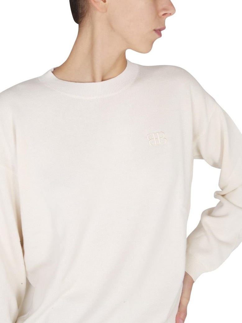 shirt with embroidered logo by Selfnex