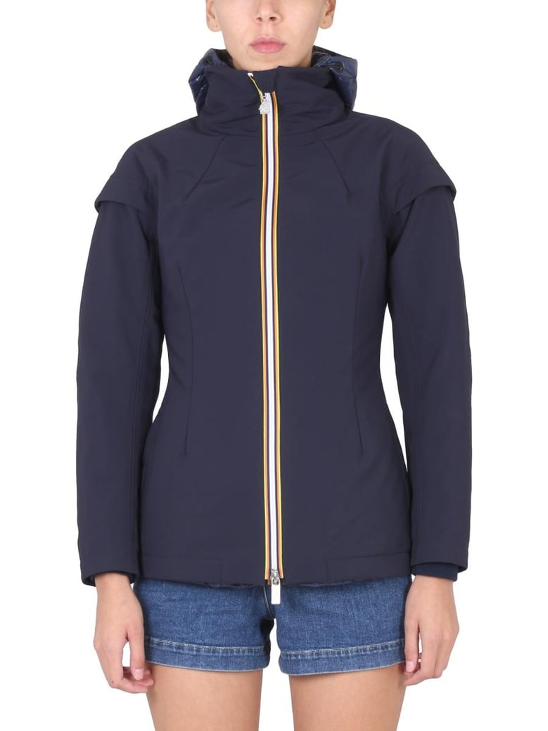 zippered windbreaker by Selfnex