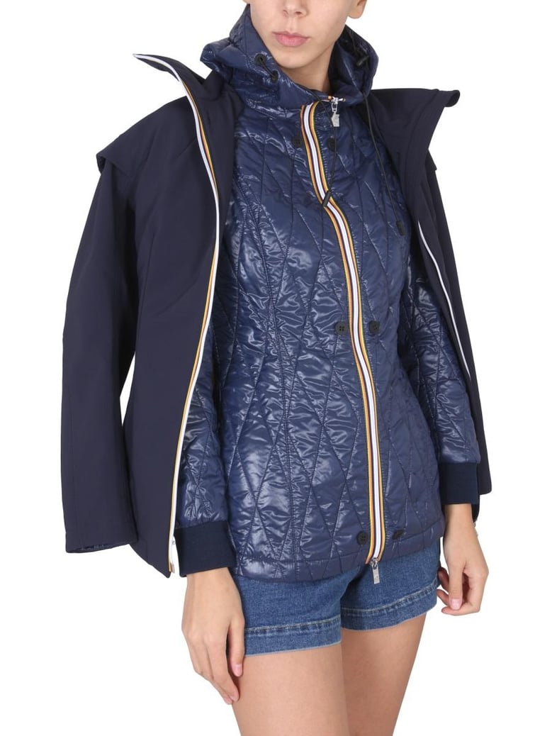 zippered windbreaker by Selfnex