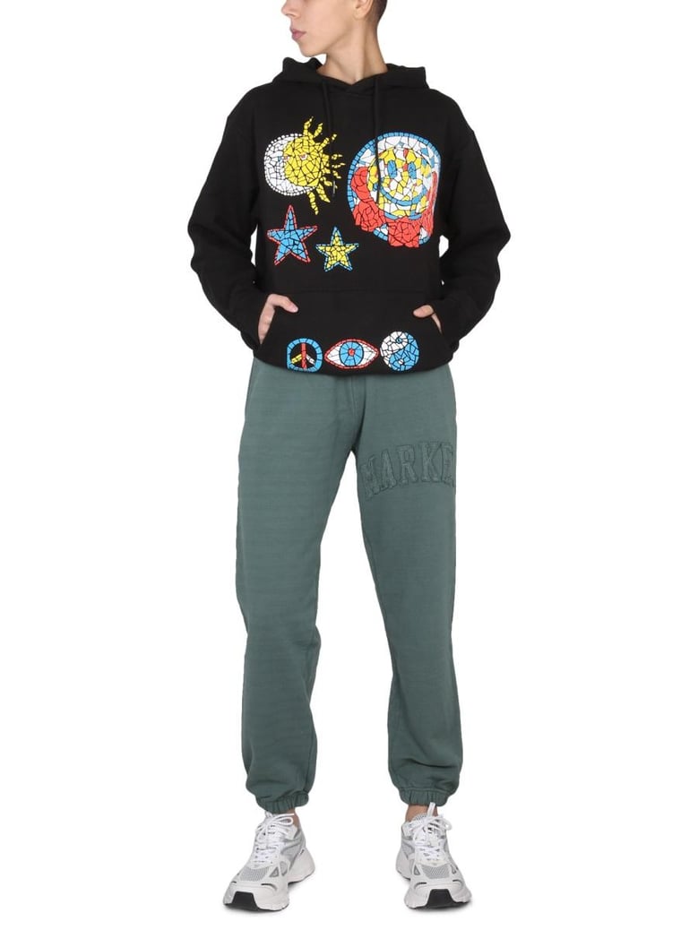 hand drawn varsity sweatshirt by Selfnex
