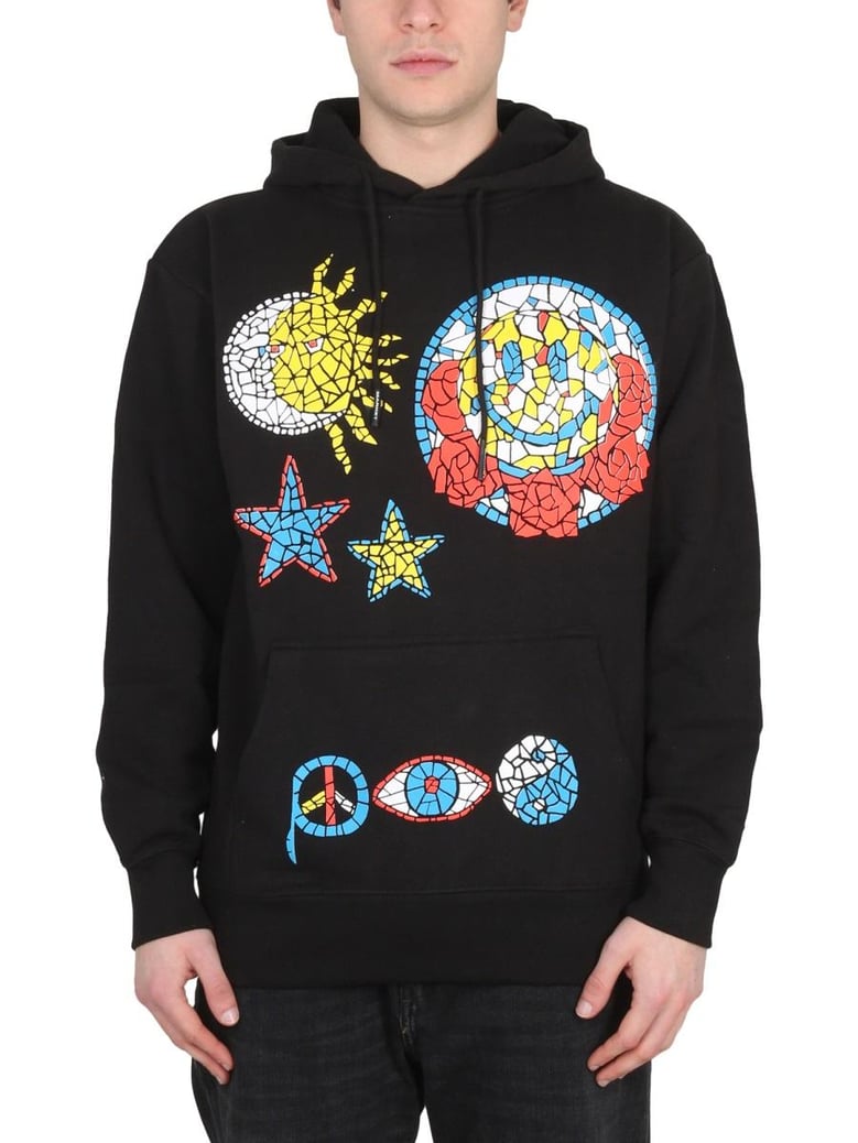 hand drawn varsity sweatshirt by Selfnex