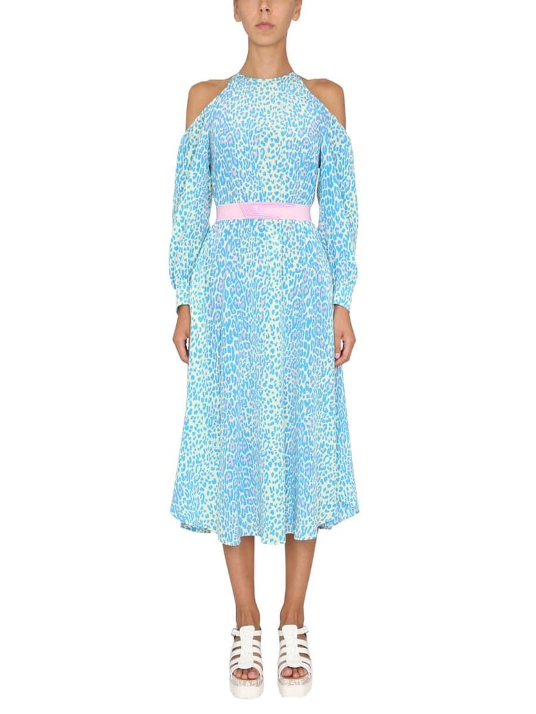 dress with animal pattern by Selfnex
