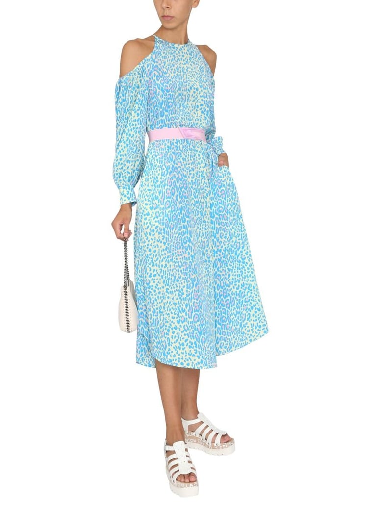 dress with animal pattern by Selfnex