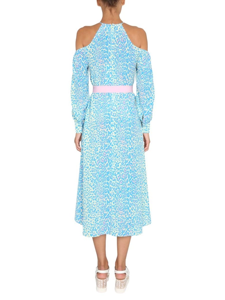 dress with animal pattern by Selfnex