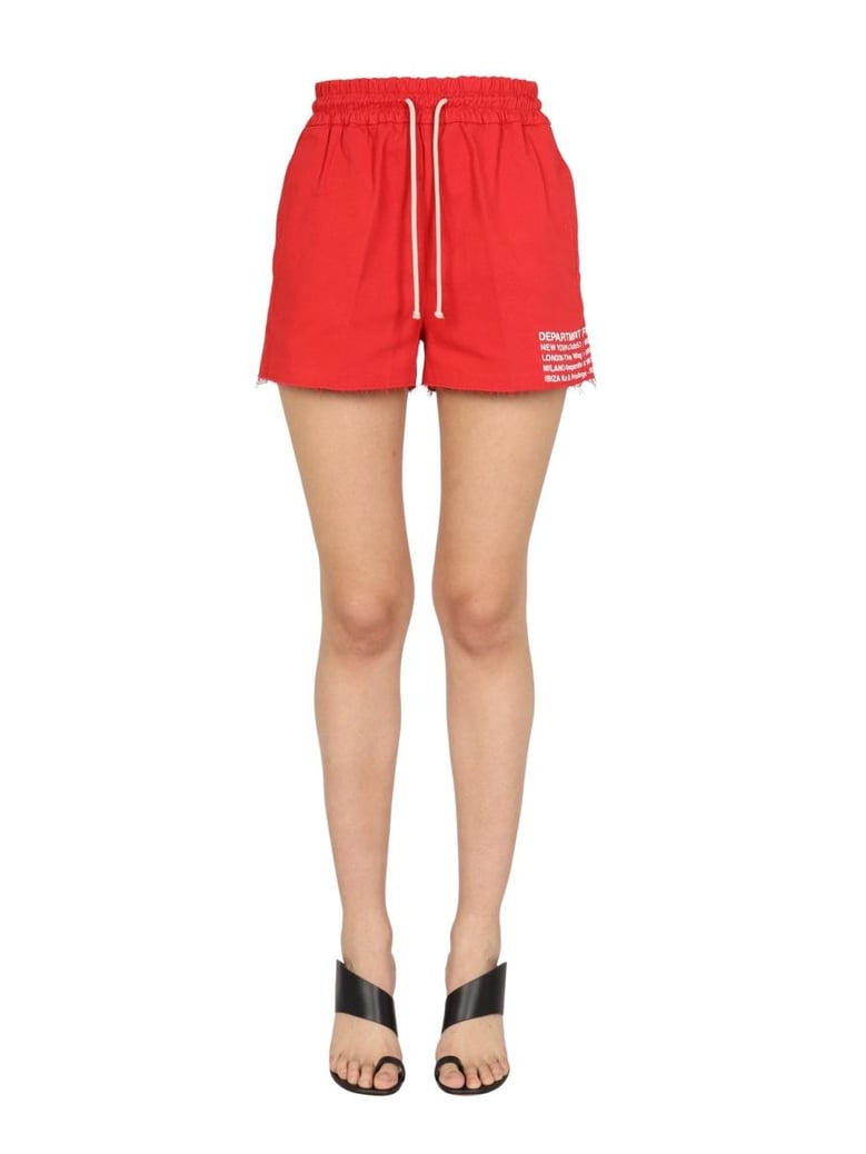 logo print shorts by Selfnex
