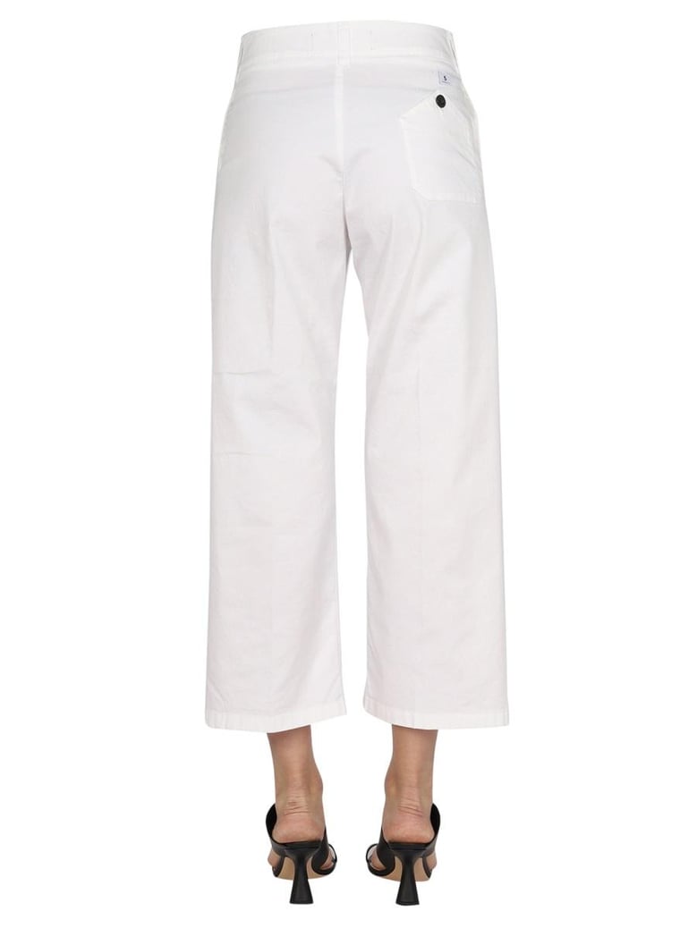 cropped fit jeans by Selfnex