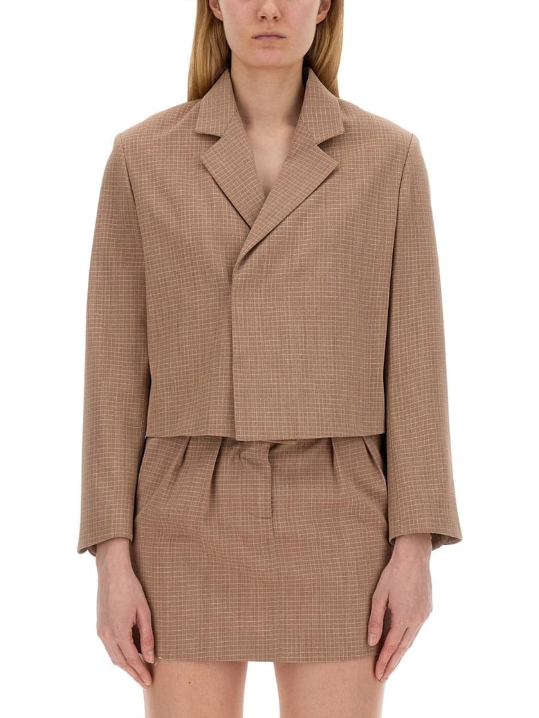 cropped jacket by Selfnex