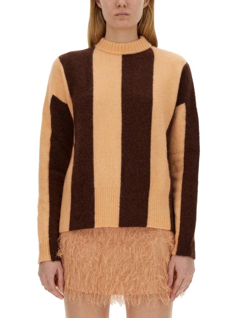 maxi row sweater by Selfnex