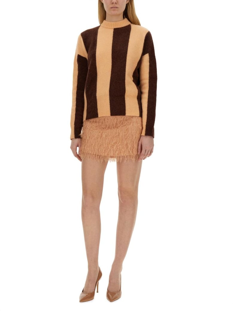 maxi row sweater by Selfnex