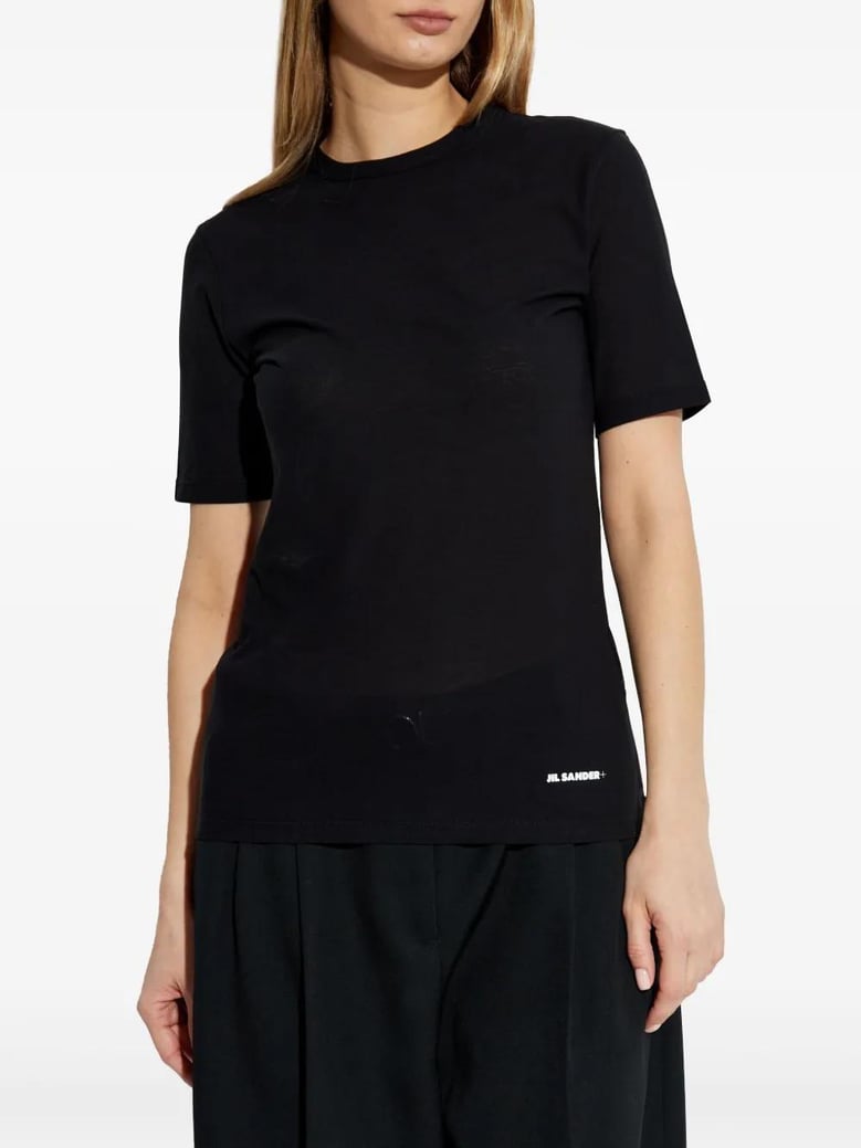 cotton logo t-shirt by Selfnex