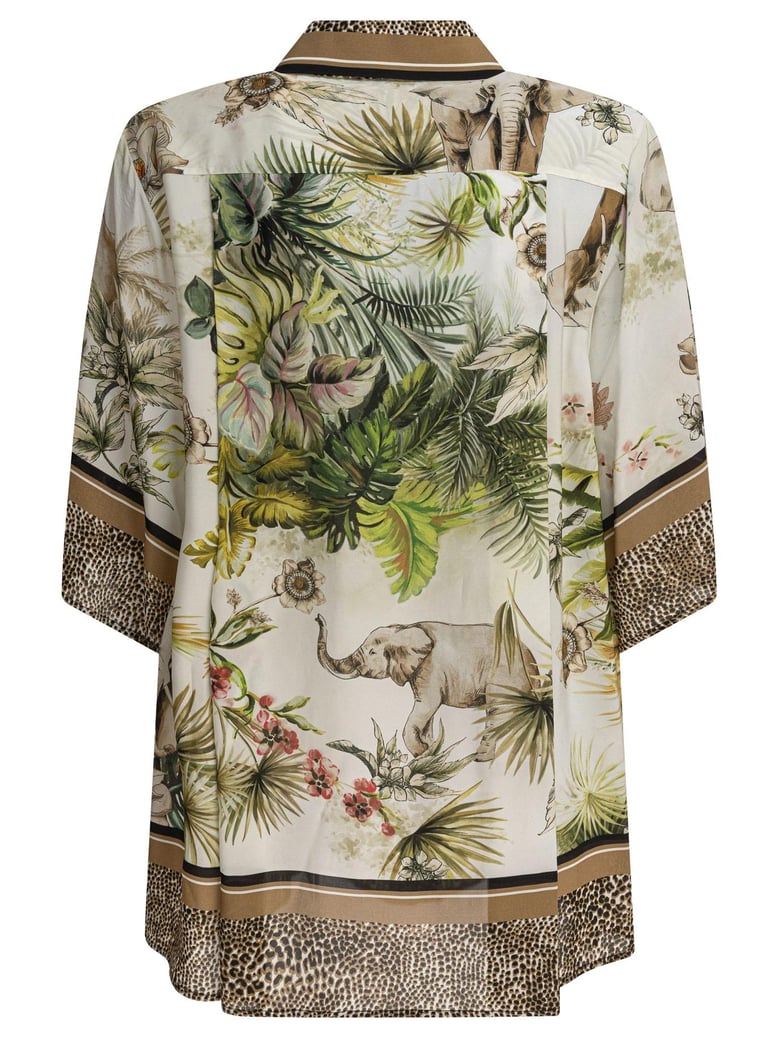 savannah print shirt by Selfnex