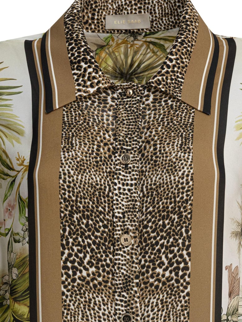 savannah print shirt by Selfnex