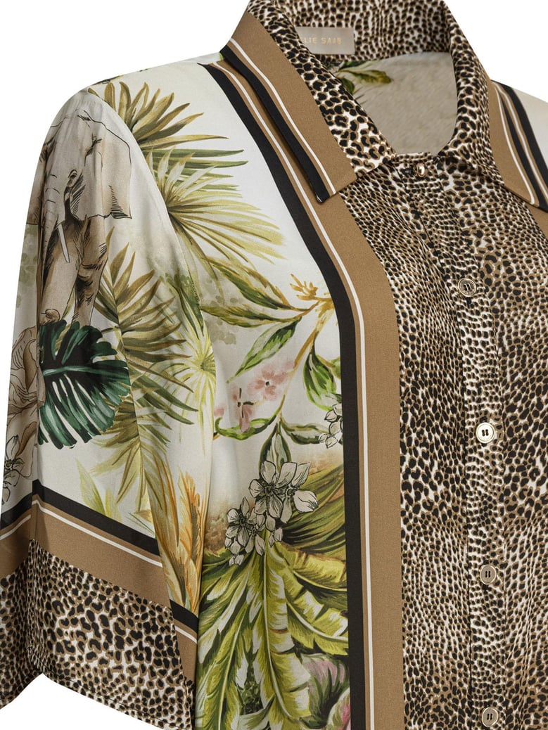 savannah print shirt by Selfnex
