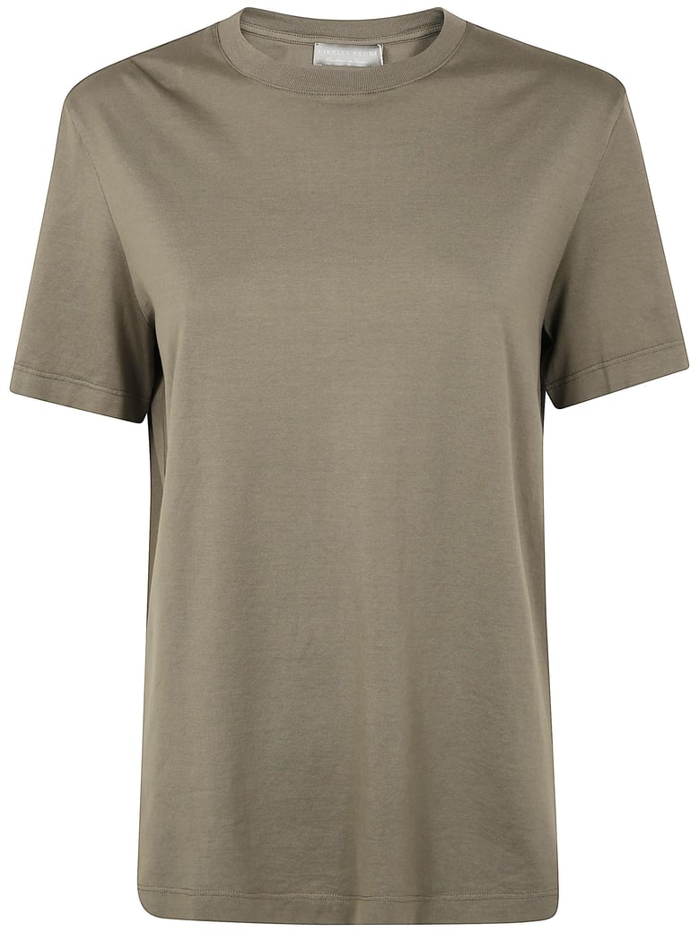 giza round neck short sleeves t-shirt by Selfnex