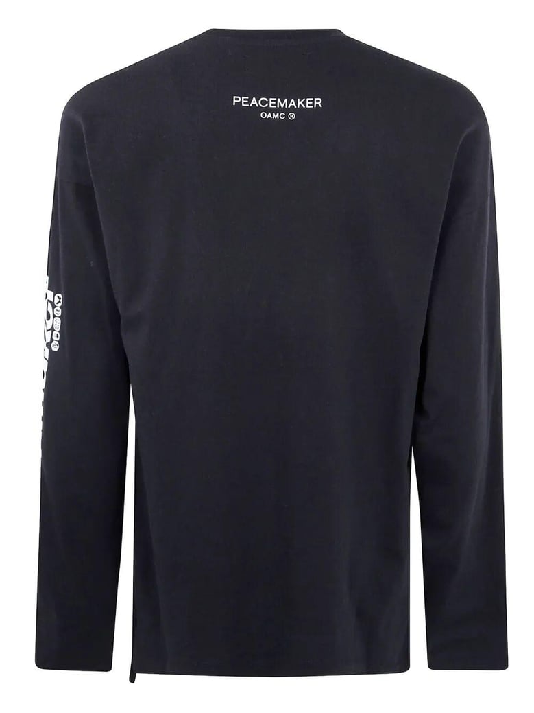 peacemaker long sleeves pocket tee by Selfnex