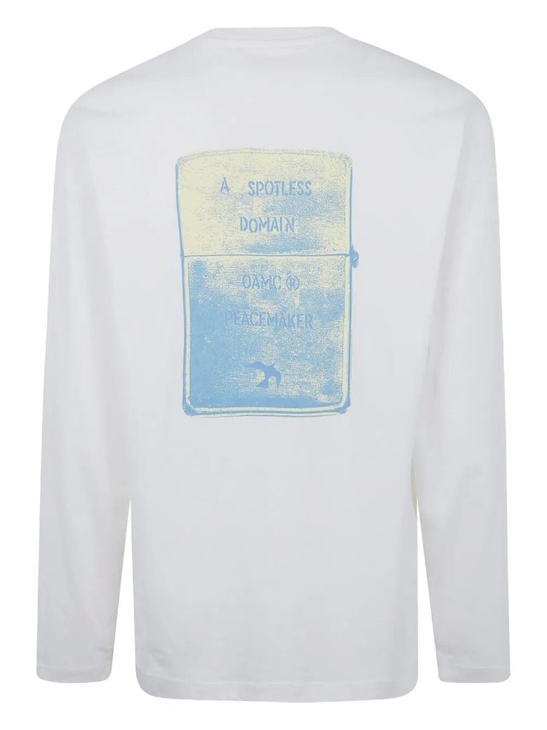 peacemaker lighter long sleeves pocket tee by Selfnex