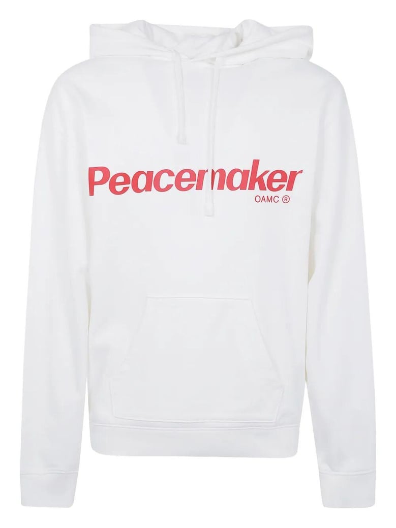peacemaker flower loose fit hoodie by Selfnex