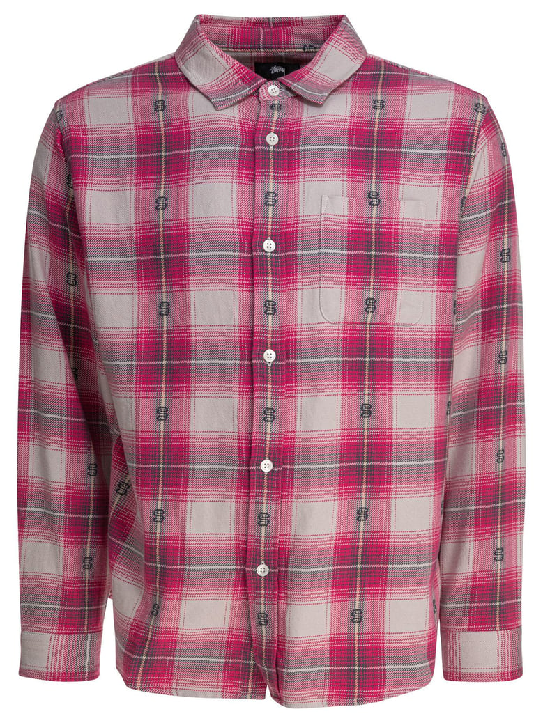 motif plaid shirt by Selfnex