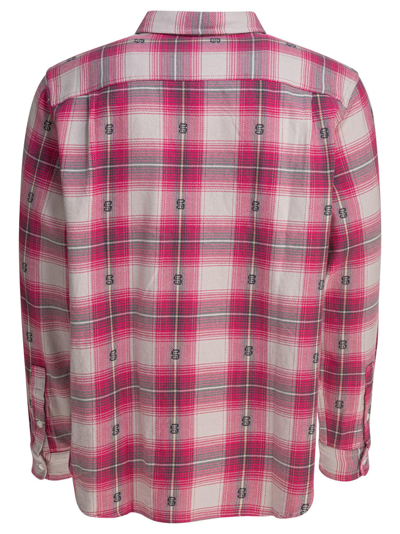 motif plaid shirt by Selfnex