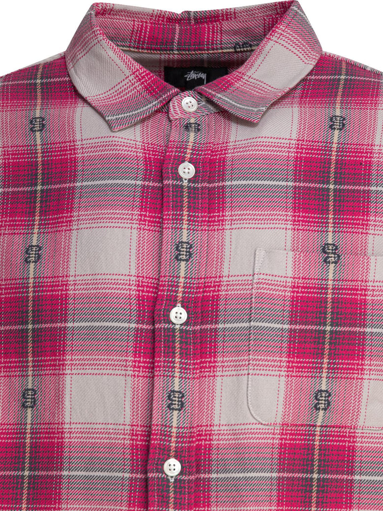 motif plaid shirt by Selfnex