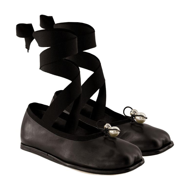 heart toe ballerinas by Selfnex