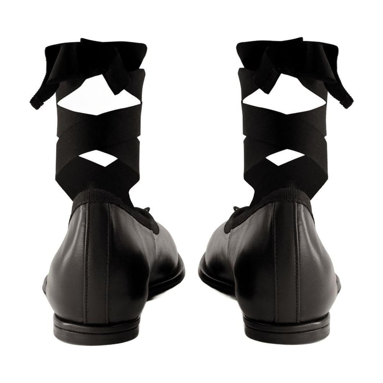 heart toe ballerinas by Selfnex