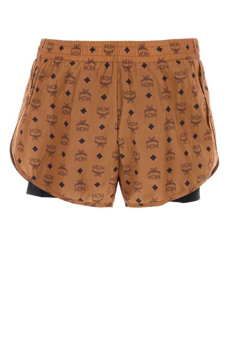 printed nylon shorts by Selfnex