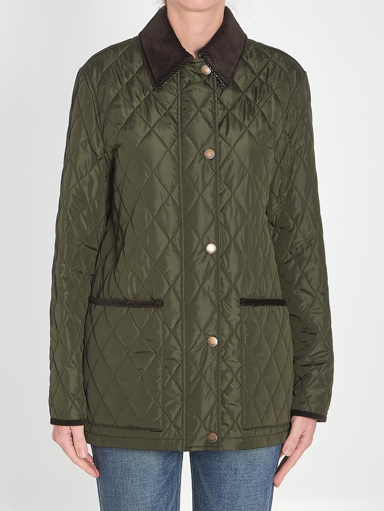army green nylon jacket by Selfnex