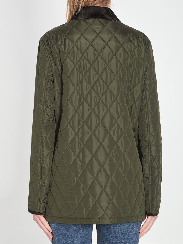 army green nylon jacket by Selfnex